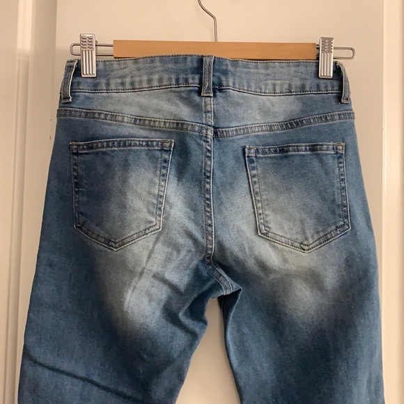 Acne Studios Skin 5 Deep Mid Rise Crop Jeans - Picture 5 of 11